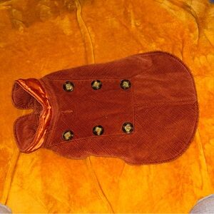 Woolrich Burnt Orange Corduroy Dog Coat - Large🐶